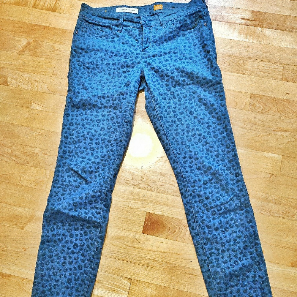Spotted printed pants